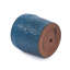 Décoration de jardin en céramique durable bleu antique moderne pour patio, jardin et rebord de fenêtre