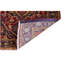 Elegant Wool Oriental Area Rug in Red/Charcoal-62384929