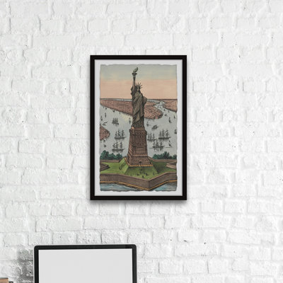 " Liberty Statue " by Marmont Hill Painting Print