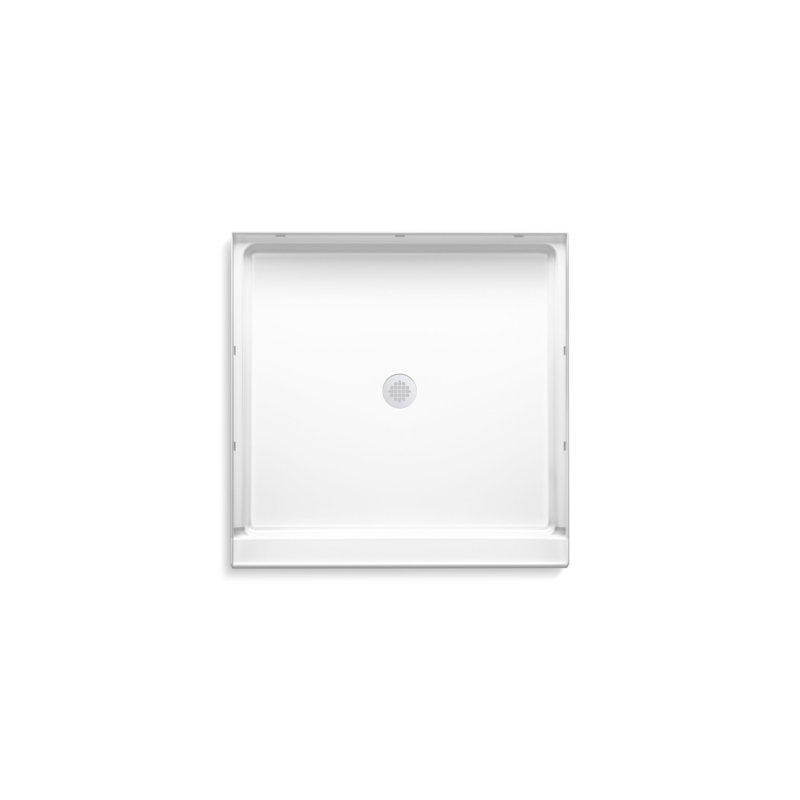 Base de douche GUARD 42 po x 42 po, drain central GUARD