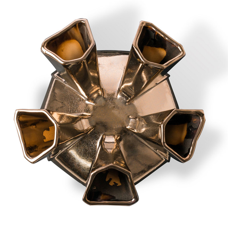 Vase Alfrida, bronze pui