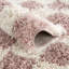 Tapis rose à poils longs Atiran-87332694