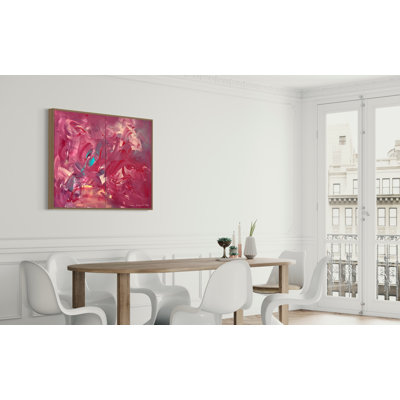 Romance by Fanyu Lin - 2 Piece Wrapped Canvas Painting