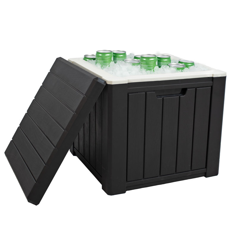 SunnyDaze Decor 9-Gallon Outdoor Polypropylene Cooler Box
