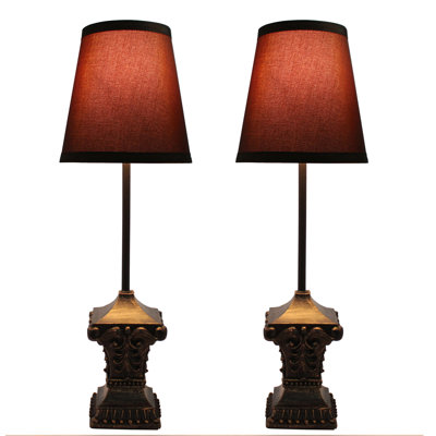 Coonrod Resin Buffet Lamp