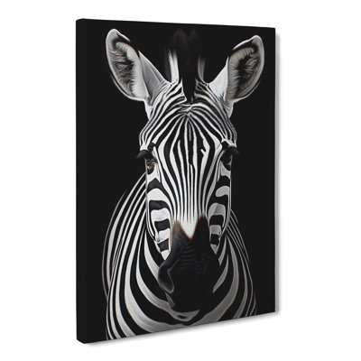 Zebra Contemporary - Wrapped Canvas