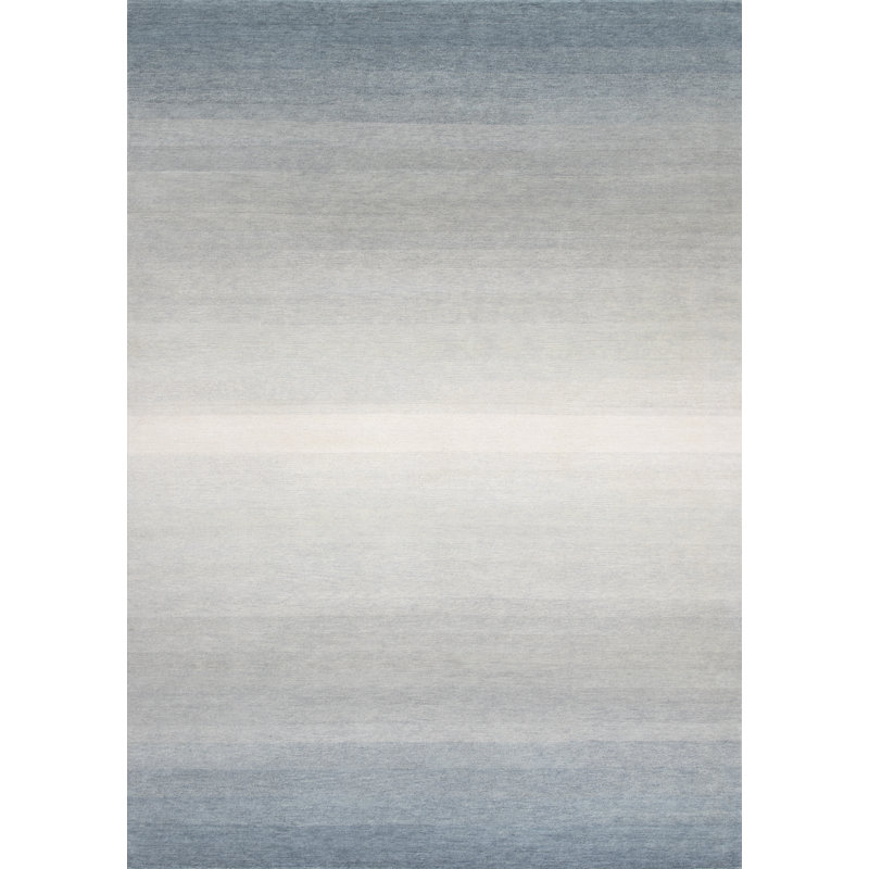 Wool Ombre Area Rug, Rectangle 10' x 14'