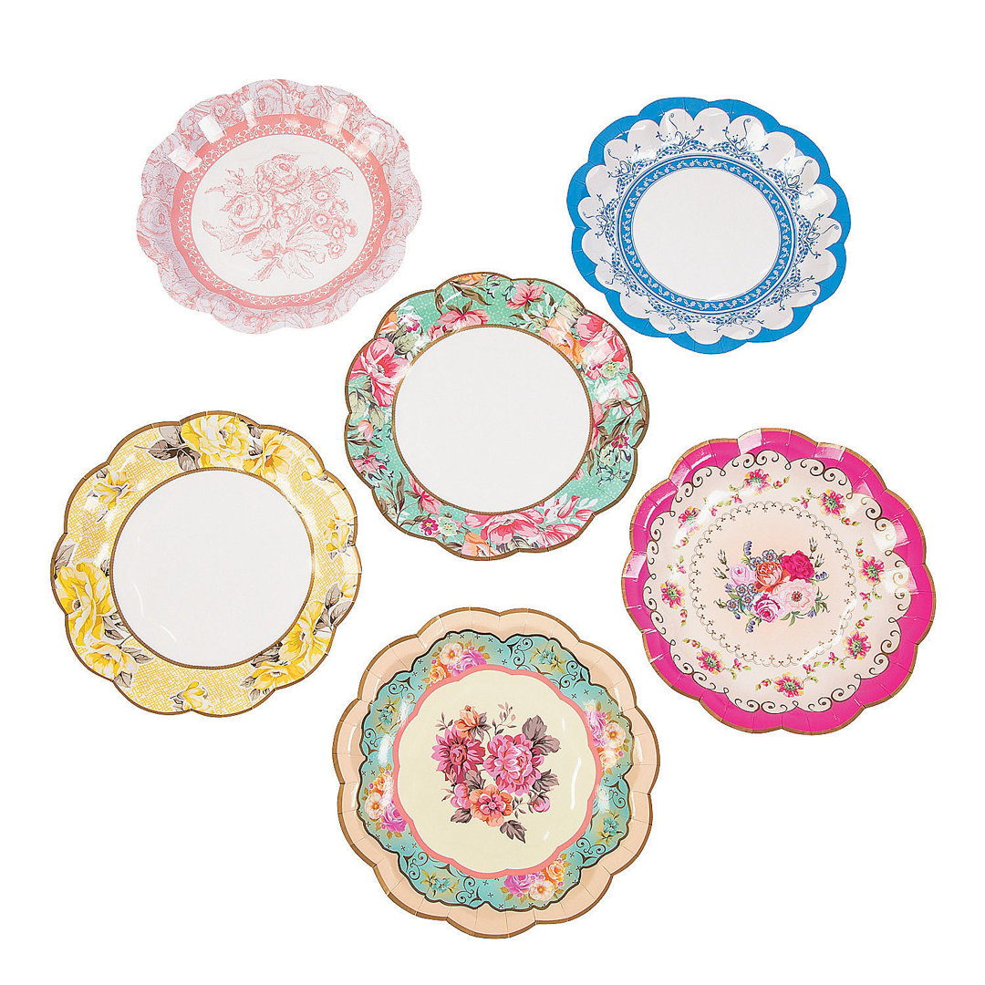 Disposable Paper Dessert Plate Oriental Trading Company