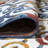 Rhianne Scroll Trellis Cream/Blue/Red Indoor/Outdoor Rug-1019155759