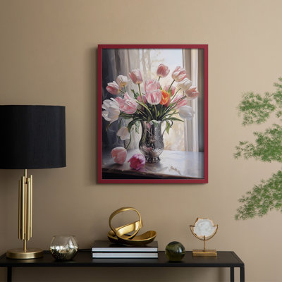 Reproduction encadrée FLORAL Series DCCDIX - bois massif