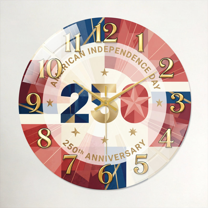 "American Flag USA 250th Anniversary Merchandise", 40 x 40 cm (15,7 x 15,7 pouces)