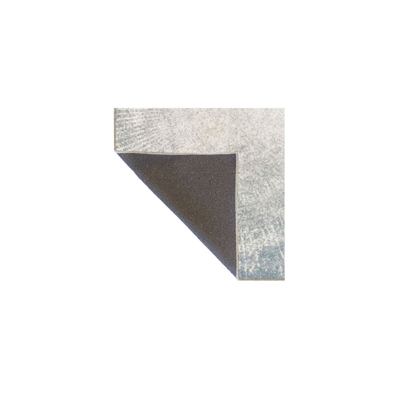 Soft Patterned Woven Base Washable Rug, Runner 4'11" x 9'10" Rug Pad Included