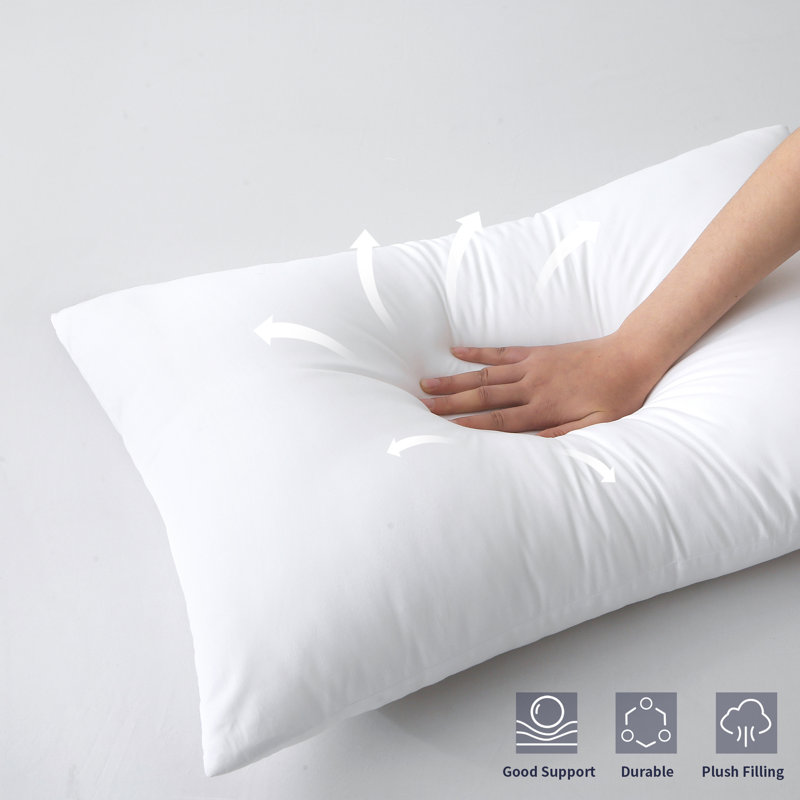 Polyester Pillow - Sleep by Wayfair™, King, Plush