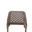 Table d'extérieur noire