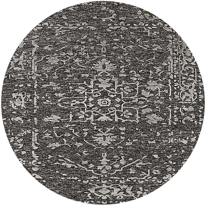 Masum Oriental Indoor Rug, Round 8'