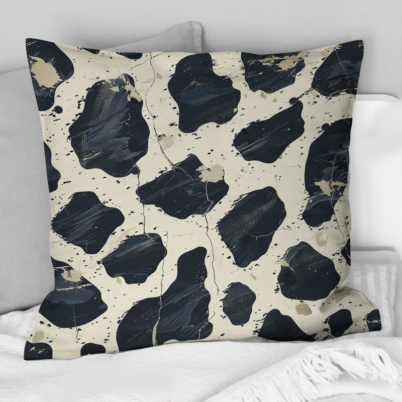 Coussin Glam Exotic Animal Print, H 18 po x H 18 po