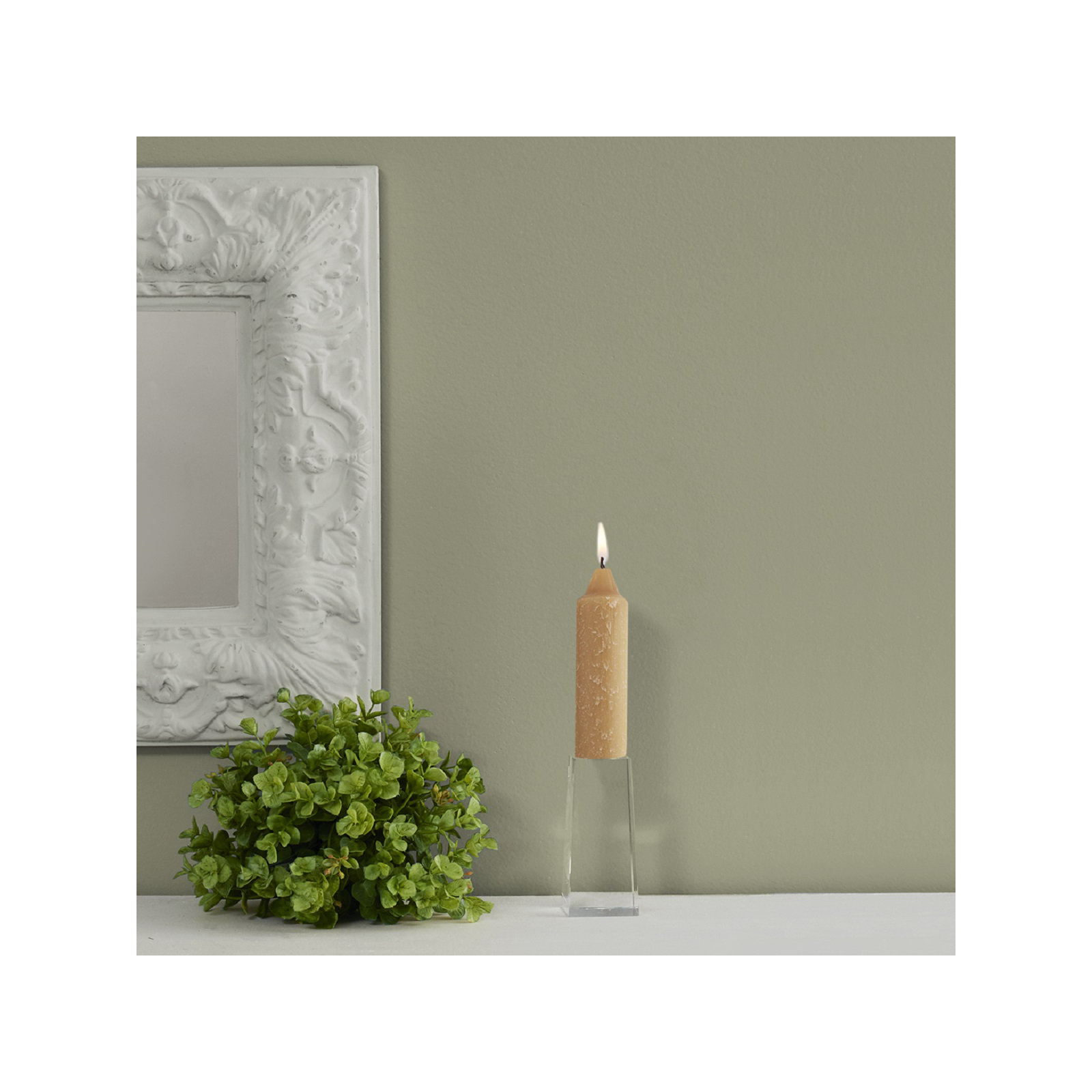 Unscented Taper Candle, Beeswax