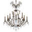 Renaissance Nouveau 12 Light 32in x 38in Chandelier in Heirloom Gold with Clear Heritage Handcut Crystals-1547579658
