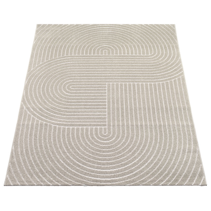 Carlose Outdoor Area Rug, Beige, Runner 80 x 250cm