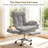 Wide Pet‑Friendly Reclining Swivel Office Chair-757632142