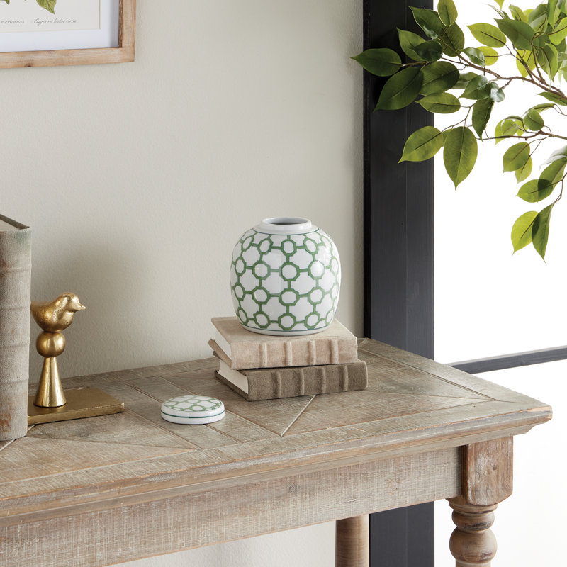 Delaine Handmade Porcelain Ginger Jar
