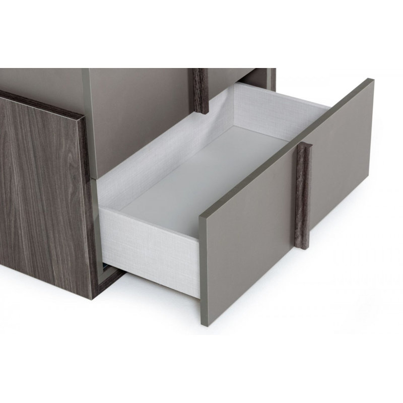 Ensemble de chambre avec lit plateforme 5 pièces Lycus, Grand