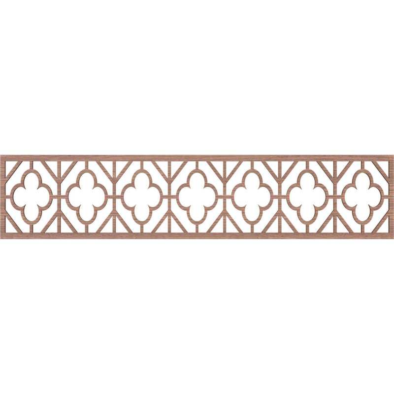 Moulure Hazelton, Noyer, H 10 po x l 46,75 po x P 0,25 po