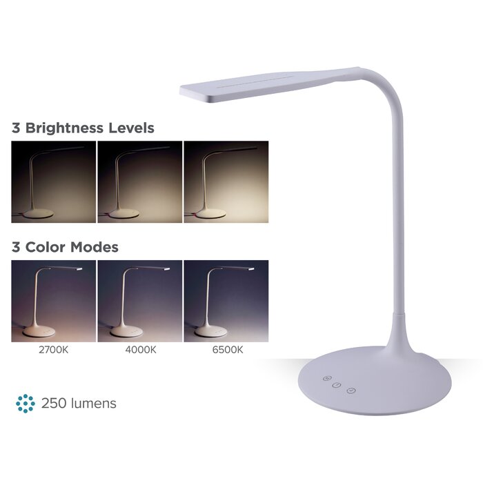 Orren Ellis Taja Adjustable Desk Lamp & Reviews | Wayfair