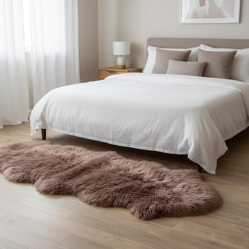 Pliner Sheepskin Indoor Rug, Novelty 2' x 6'
