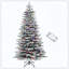 Arbre de Noël artificiel enneigé