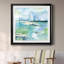 Jour sur le lac - peinture encadrée-1700238528-1700238529