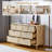 Wicker 47.2 " W 6 - Drawer Dresser-1184758094
