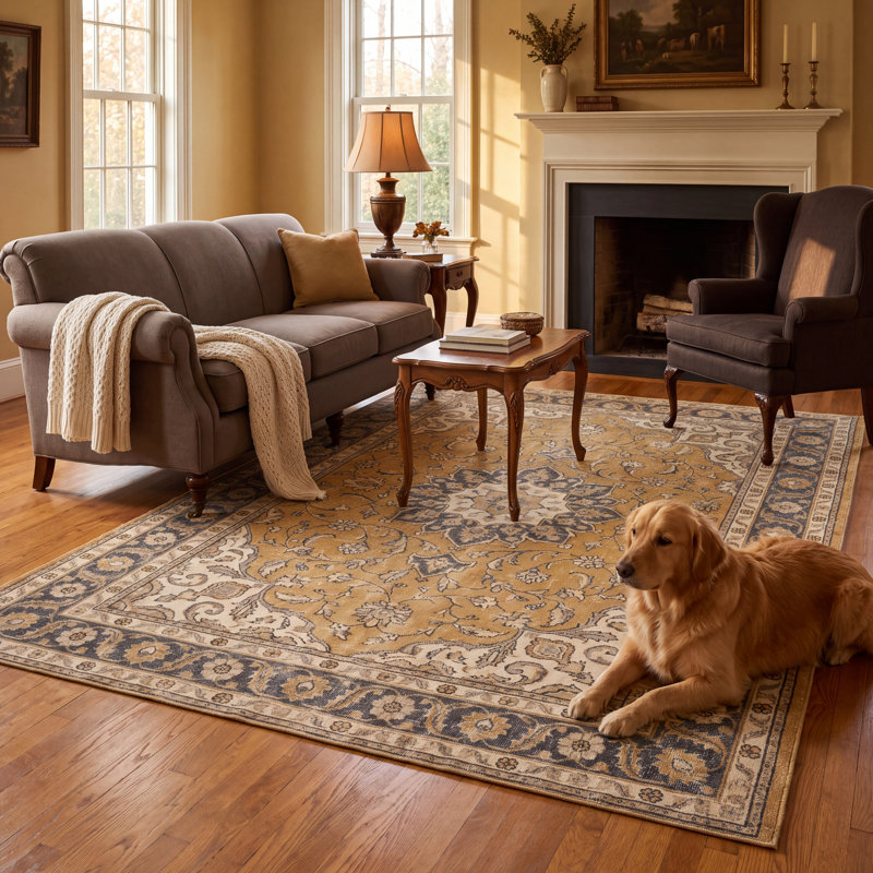 Tapis perso Willoughby, Rectangle 3'11" x 5'7"