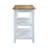 Herriott 23'' Wide Prep Table with Solid Wood Top-1183331349