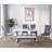 Genuta Grey Velvet Bench with Metal Legs-137548309