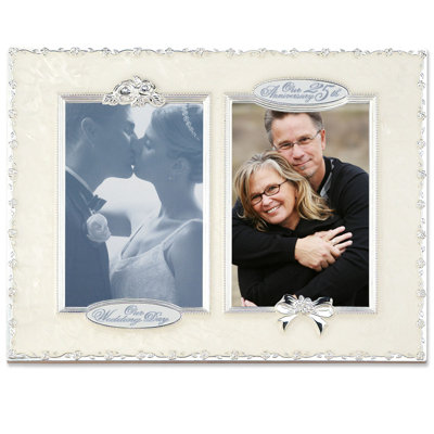 Silver Embossed Picture Frame