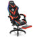 PC & Racing Gaming Chair with Led Lights and Massage Lumbar Pillow