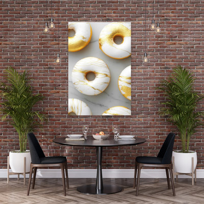 Art mural moderne Donuts