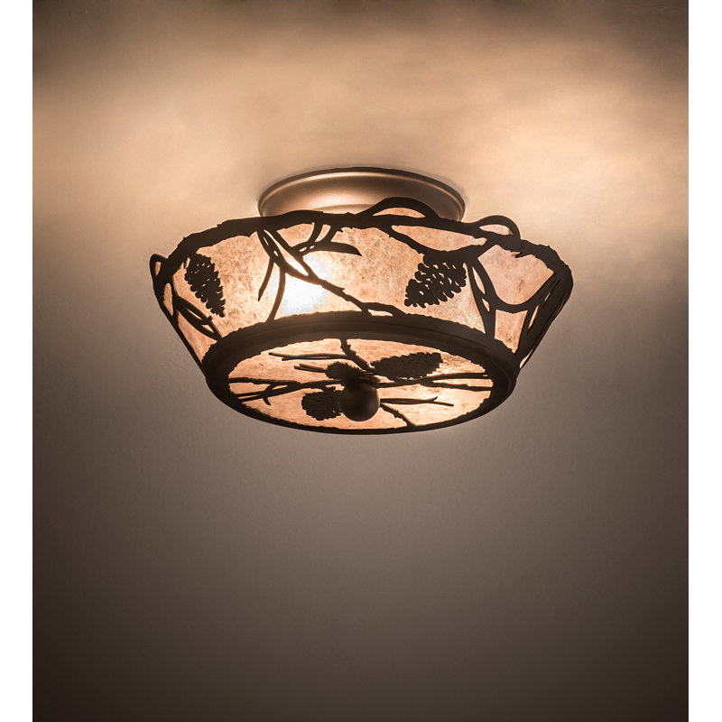 Dolby 2 - Light Semi Flush Mount