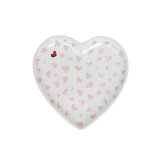 Love You More 7" Heart Tray - Pink