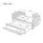 Tufted Upholstered Twin Daybed with Twin Trundle and Drawers-1494800466