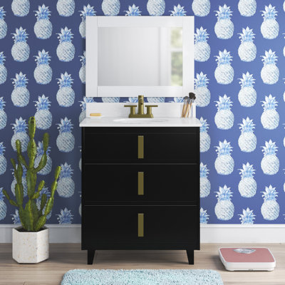 Ensemble de meuble-lavabo simple l 30 po x P 20 po x H 39 po Annalise