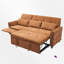 Canapé convertible 81,9 po avec fauteuil inclinable-1335274348