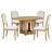 5 Piece Dining Set With Extendable Tabletop-1014637624