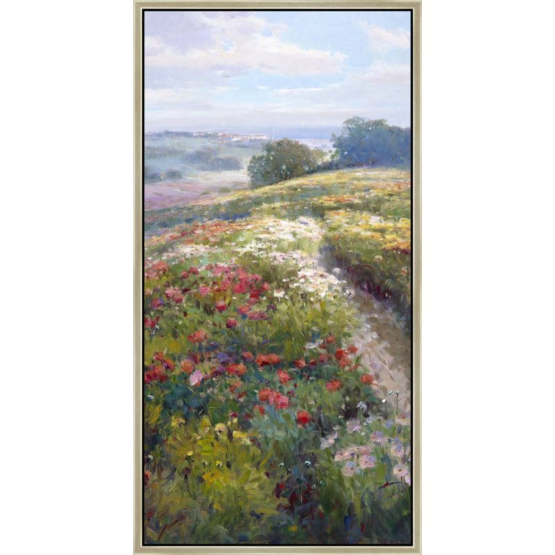 «Windswept Bloom», H 50 po x l 26 po, Brun