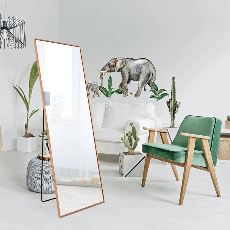 Miroir pleine longueur de qualité supérieure, incassable et polyvalent