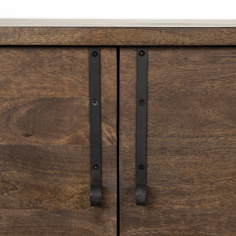 Nelda 71.5'' W Solid Wood Sideboard