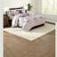 Ensembles de literie en coton luxueux, courtepointe taupe avec coussins décoratifs, transitionnel moderne