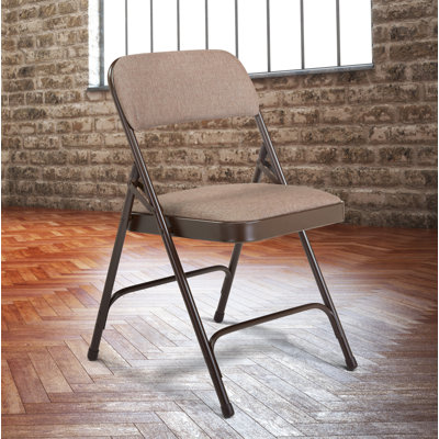 2200 Series Deluxe Fabric Double Hinge Premium Padded Folding Chairs