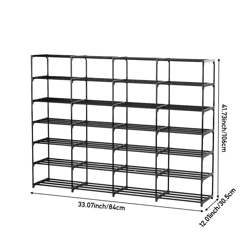 48 Pair Shoe Rack